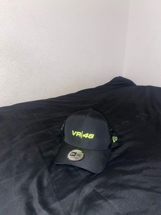 Gorra New Era VR46 Valentino Rossi Negra