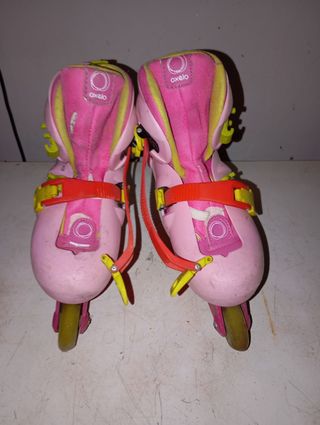 Patines Oxelo Rosas Talla Ajustable