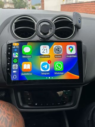 Radio Pantalla CARPLAY GPS para Seat ibiza 6J