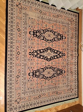 Alfombra grande diseño oriental 197 x 260 cm