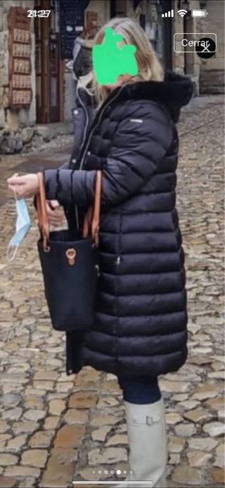 Plumas Geox Talla L Negro