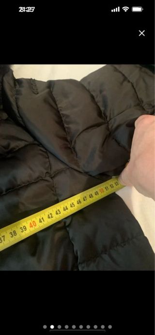 Plumas Geox Talla L Negro