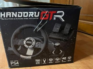 Volante Hori Handru GTR para PS4/PS3/Switch/PC