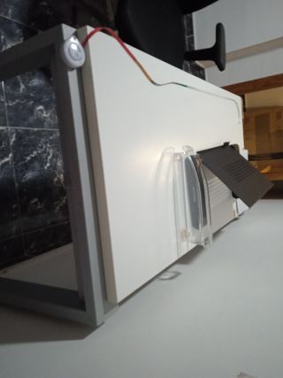 Escritorio 120cm Metal y Madera