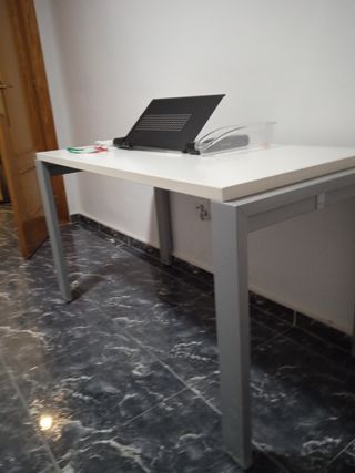 Escritorio 120cm Metal y Madera