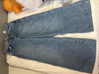 Pantalones vaqueros anchos (wide leg) azules