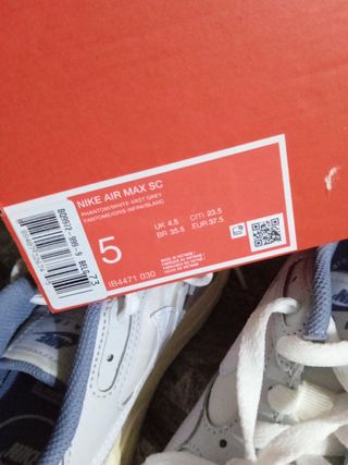 Nike Air Max Bambino/Ragazzo grigio/Bianco