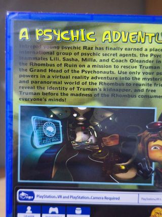 Psychonauts VR PS4 Precintado