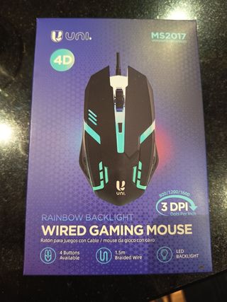 Mouse da gioco UNI. MS2017 3 DPI