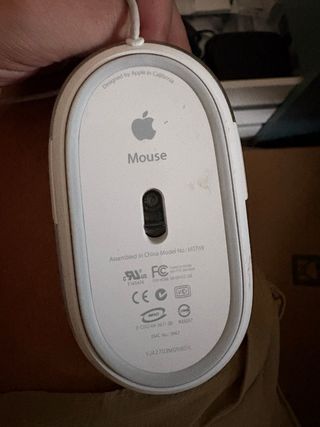 Mouse Apple Vintage bianco