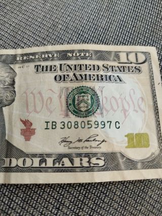 10 Dollari USA Hamilton