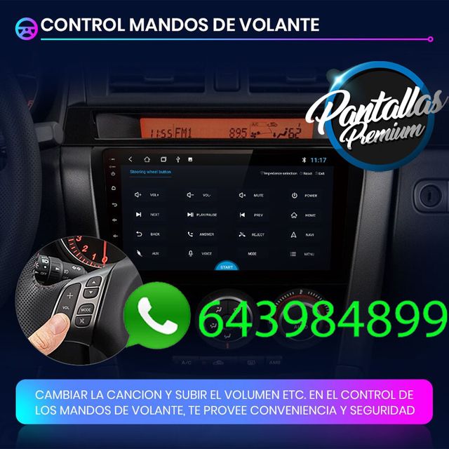 Radio Pantalla CARPLAY GPS USB para Mazda 3