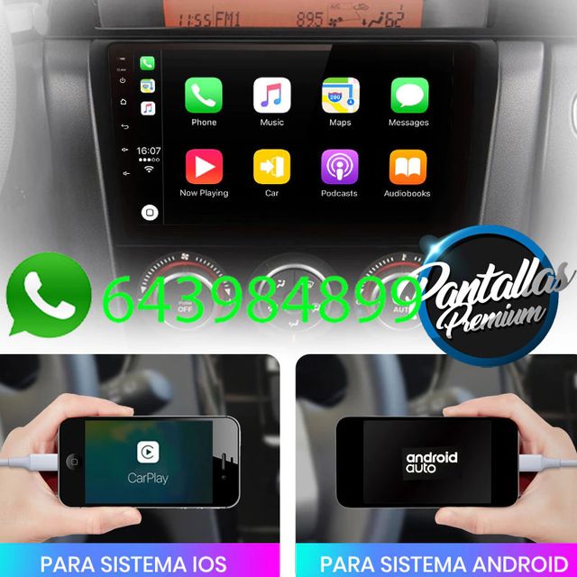 Radio Pantalla CARPLAY GPS USB para Mazda 3