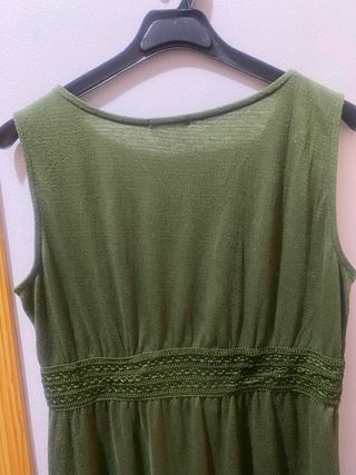 Vestido largo verde 