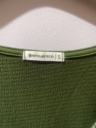 Vestido largo verde 