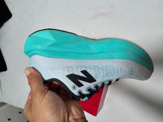 Zapatillas New Balance Running Teal/Blanco