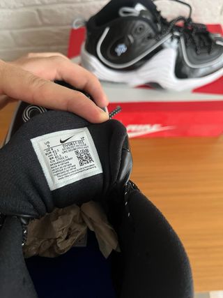 Nike Air Penny 2 Scarpe da Ginnastica Uomo Nero Bi