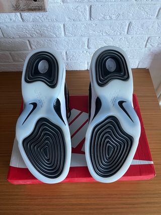 Nike Air Penny 2 Scarpe da Ginnastica Uomo Nero Bi