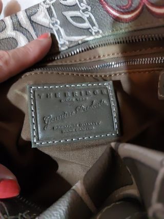 Borsa The Bridge bauletto grigia