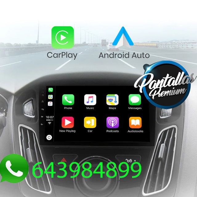 Radio pantalla CARPLAY GPS para Ford Focus 3