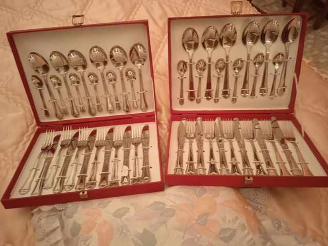 Cubertería Acero Inoxidable 48 Piezas