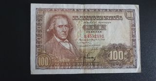 100 Pesetas 1948 - Billete Español