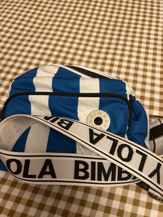 Bolso Bimba y Lola Rayas Azul y Blanco