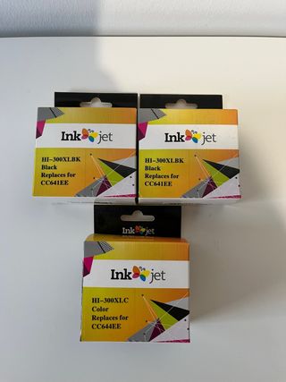 Cartuchos Tinta 300XL Negro y Color