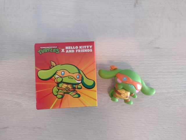 Figuras Hello Kitty x TMNT McDonald's