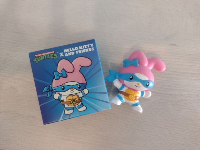 Figuras Hello Kitty x TMNT McDonald's
