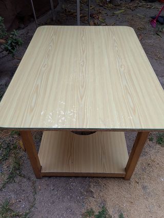 Mesa camilla de madera