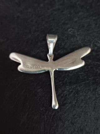 Colgante Dije Libélula acero