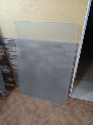 Cristal para mesa rectangular