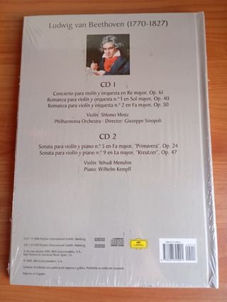 Estuche Beethoven: Concierto violín + Sonatas