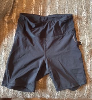 Leggings cortos Domyos negros
