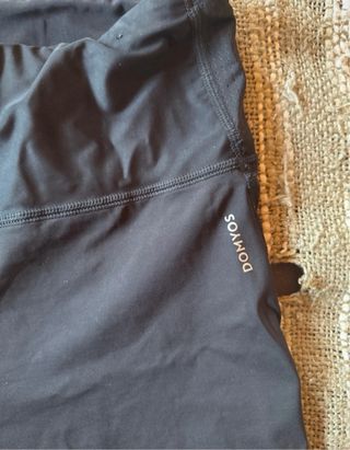 Leggings cortos Domyos negros