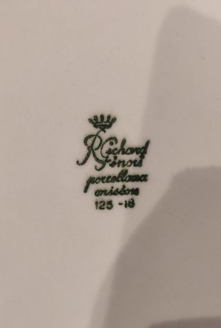 Zuppiera in porcellana senza coperchio