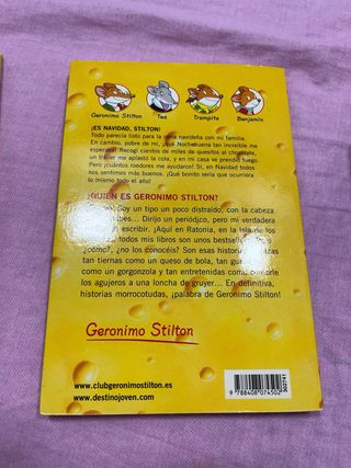 Pack dos libros Geronimo Stilton