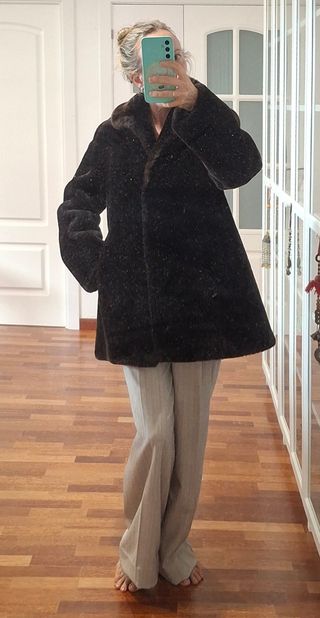 Chaquetón Mouton Negro