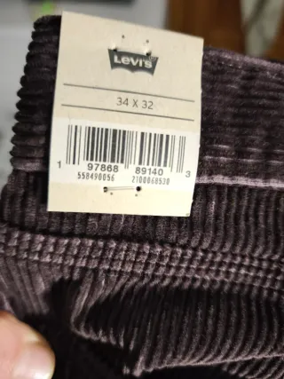 Pantalones Levi's Marrones de Pana