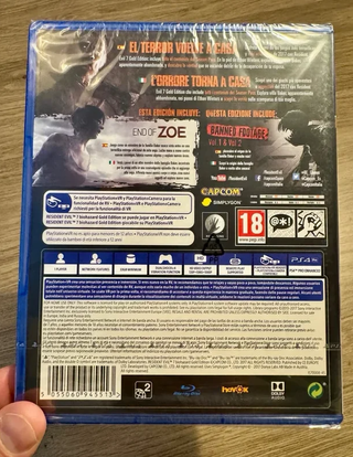 Resident Evil 7 Gold Edition PS4 Precintado