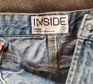 Shorts vaqueros desgastados