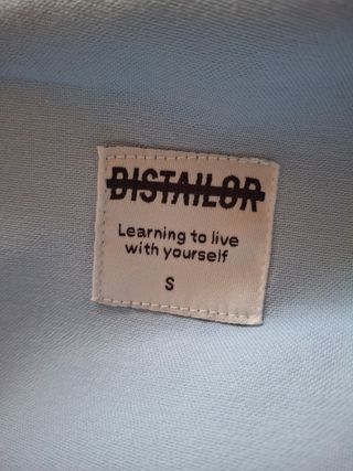 Vestido camisero azul celeste