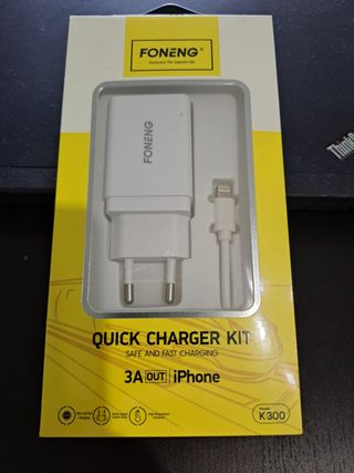 Kit Adaptadores Viaje Apple + Cargador iPhone 3A