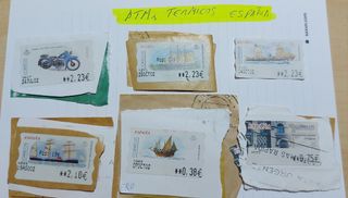 Lote Sellos España ATMS Térmicos