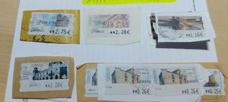 Lote Sellos España ATMS Térmicos