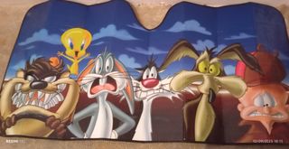 Parasol Parabrisas Coche Looney Tunes
