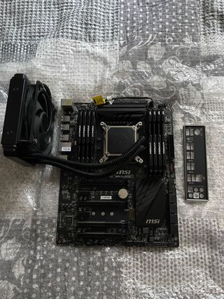 Kit Placa Base MSI + RAM + Cooler + Processador