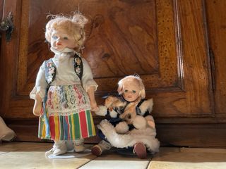 2 Bambole Vintage Francia Anni '30