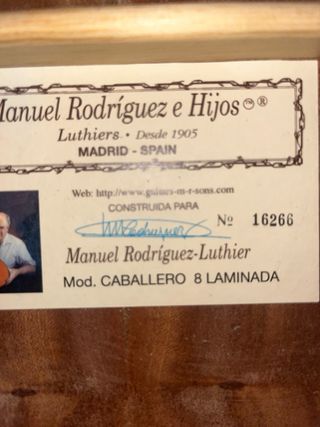 Guitarra Clásica Marrón